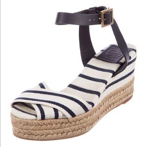 Tory Burch Karisa Espadrille Sandals Size 8